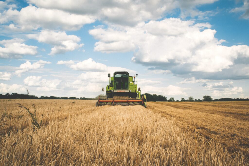 Natural farming land