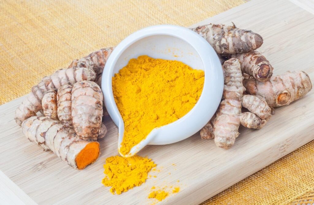 Raw turmeric